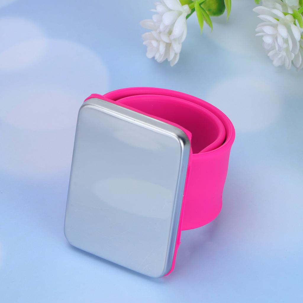 Magnetic Iron Bracelet Silicone Material Hairdresser Wristband Slap Bracelet Pins ganizer Pincushions Sewing Needles Holder