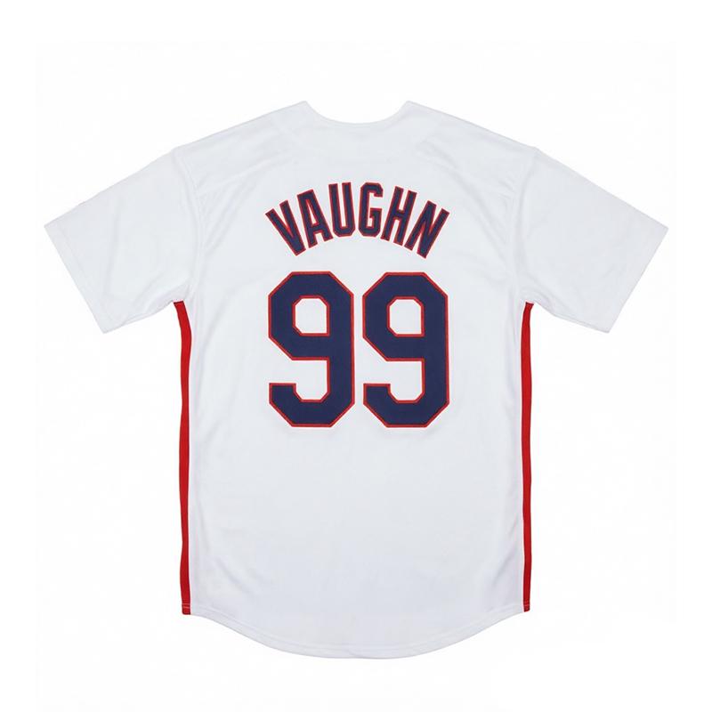 Men's VintageStyle StitchedBaseball Jerseys 7 Kenny Lofton 9 Carlos Baerga 19 Bob Feller 24 Andrew Miller 29 Travis Fryman S-3XL