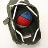 New Canvas Drawstring Backpack Large Capacity Water Bucket Basket Bag, Sports and Fitness Bag Cycling Backpack