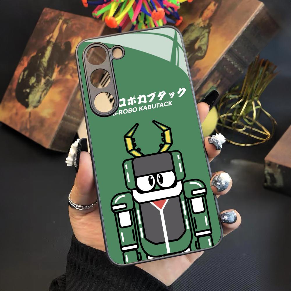 

B Robo Kabutack Robot Phone Case For Samsung Galaxy S26 S25 S24 S23 S22 S20 S21 Ultra Plus Fe Colored Silver Cover Galaxy S21 5G