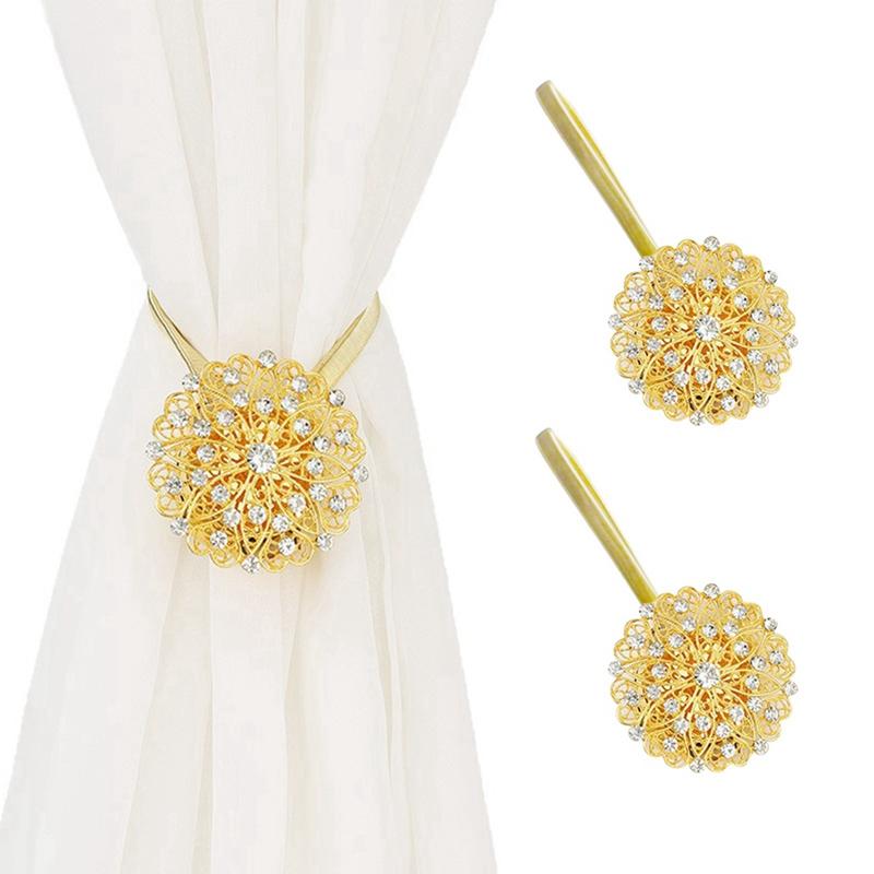2pcs Magnetic Curtain Buckle Curtain Tieback