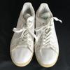 Adidas Stan Smith 2009 Green Face-less Leather Sneakers 26.5 UK8 White(USED)