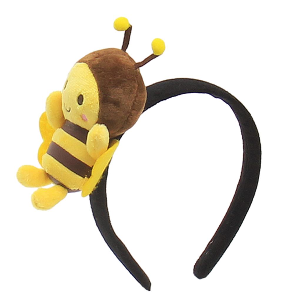 Bihuvudband Hårband Plysch Hårbygel Djurhuvudband Cosplay Party Håraccessoar för Fest