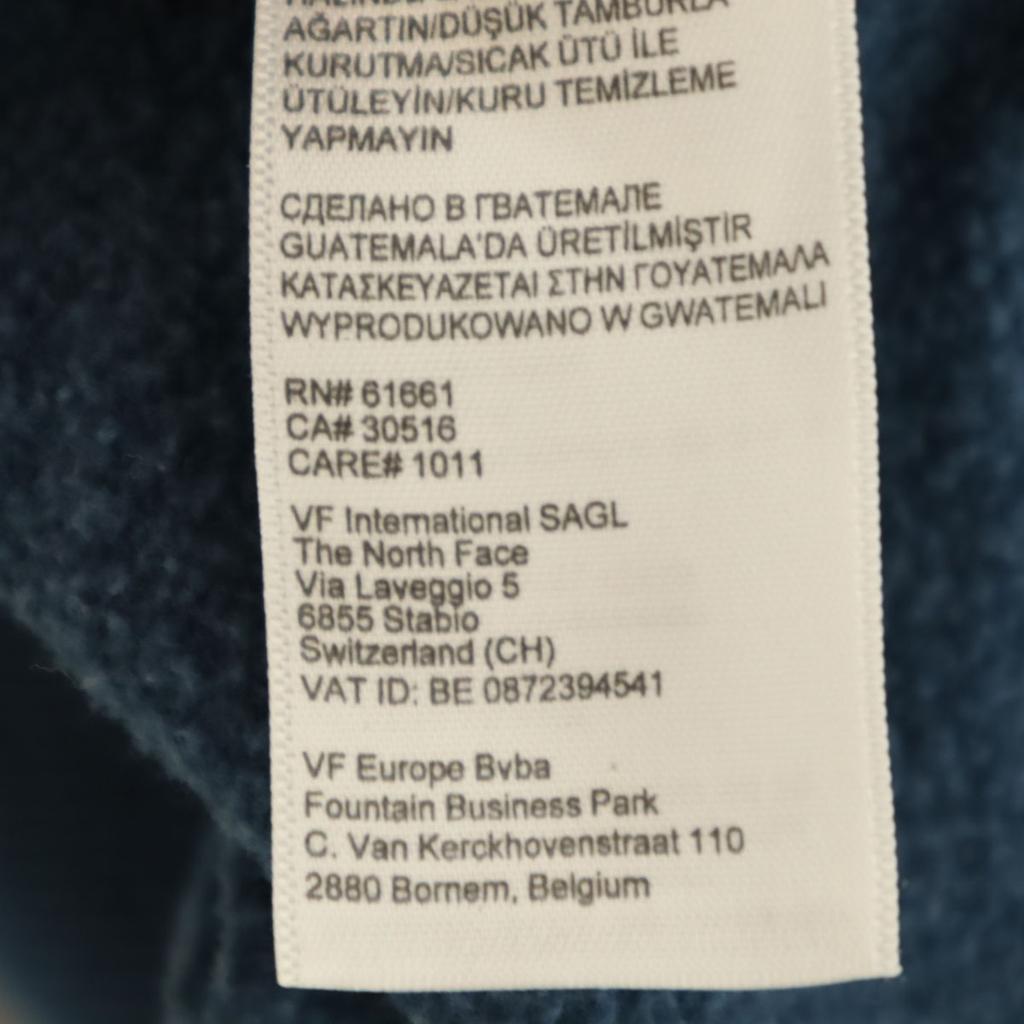 THE NORTH FACE Back logo Long sleeve sweat Zip hoodie S A3XA9 Outdoor Men's Used