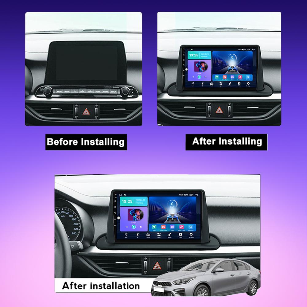 2 DIN Android Car Radio For KIA Cerato 4 2018-2021 Multimedia Player Head Unit Stereo GPS Navigation WIFI 1+16GB