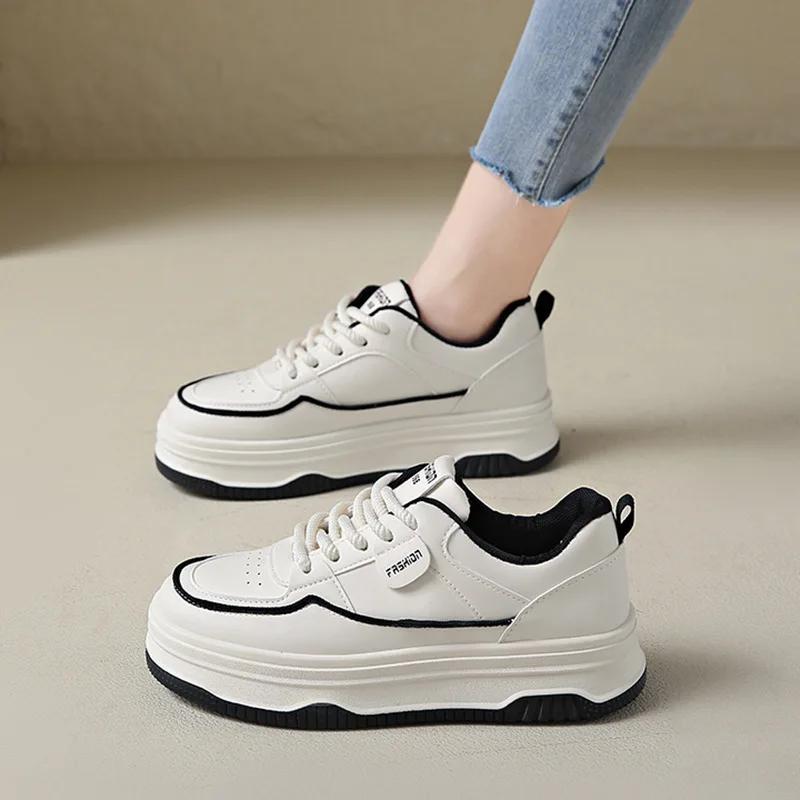 Fashion 2024 Latest Women's Shoes Spring and Autumn Fashion Versatile Casual Skateboarding Shoes Youth Campus Style Running Sports Shoes