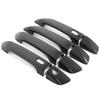 ABS Plastic Carbon Fiber Car Side Door Handle Bowl Decoration Sticker Cover Trim Suitable for Mazda BT-50 BT50 lsuzu D-MAX +