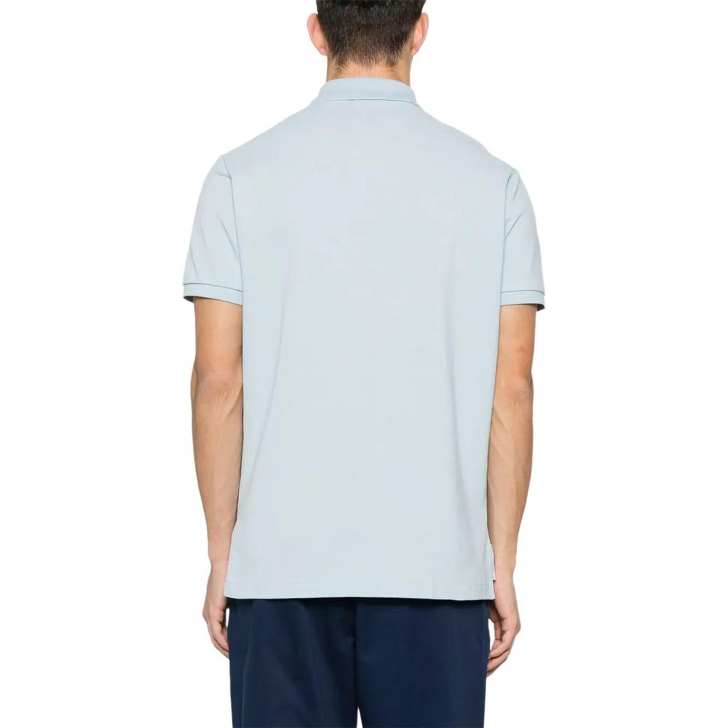 Polo Ralph Lauren Logo Embroidered Polo Shirt Men Tops Light-Blue 710534735-415
