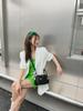 Bags 2024: New Women's Genuine Leather Lindy One-Shoulder Handbag & Crossbody Pillow Bag