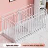 Indoor Pet Dog Cage - Freely Combinable Anti-Escape Fence for Small To Medium Dogs