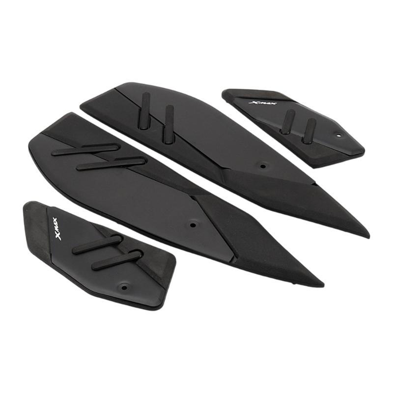 Quick Install Antislip Footrest Covers Aluminum Rubber Motorcycle Accessories Full Protection for Long Rides