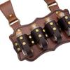Auffällige Steampunk-Stile PU-Leder Taillengürtel-Set mit Mehrzweck-Alchemie-Flasche Halloween-Kostümzubehör