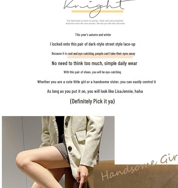 2025 Herfst/Winter Dames Puntige Neus Klinknagel Martin Laarzen - Middenhoge Hak Chunky Chelsea Enkellaarsjes