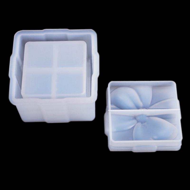 Dárková úložná krabička na šperky Bowknot Epoxidová forma Pryskyřice Odlévání forem pro kutily