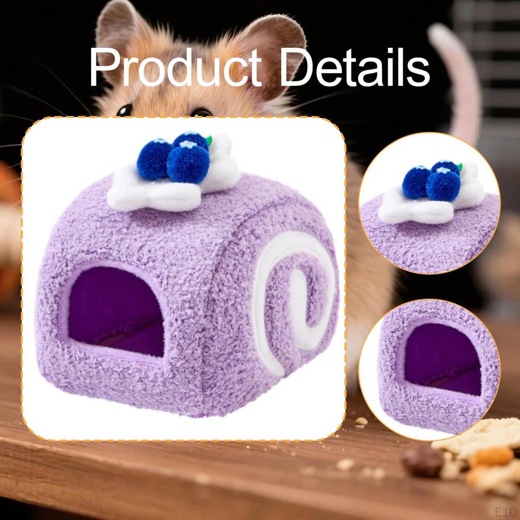 Hamsterbett Lebensraum Bequem Niedlich Süß Schlafnester Kleintiere Bettwäsche Haus für