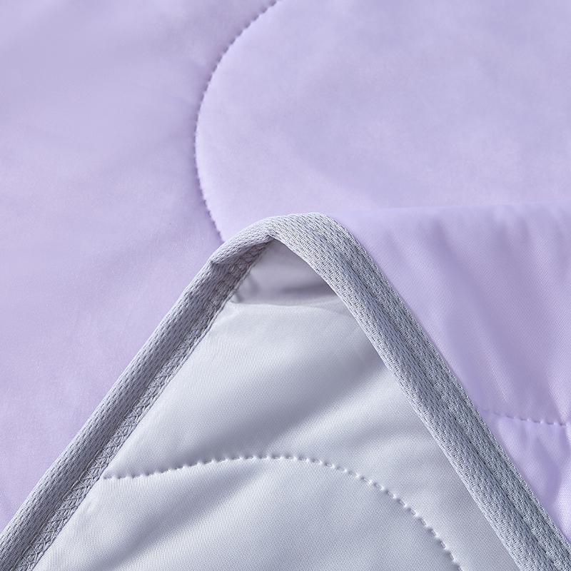 Solid Cool Feeling Summer Duvet Soft Breathable Quilt Instant Cooling Ice Silk Blanket Natural Coolness Air Condition Comforter