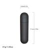 Mini Adult Vibrating Bullet Waterproof Vibrator G-spot Massager Shake Rechargeable USB Vibrator