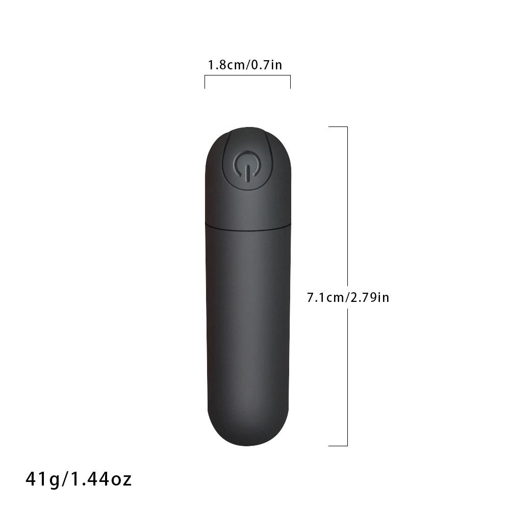 Mini Adult Vibrating Bullet Waterproof Vibrator G-spot Massager Shake Rechargeable USB Vibrator