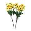 24 Sunflower Heads Sunflower Bouquet Sunflower Bouquet Lightweight Long-lasting Home Living Decor High Quality
