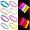 Silica Gel Silicone Bracelet Rubber Wristband Fashion Jewelry Rubber Bangle  Unisex