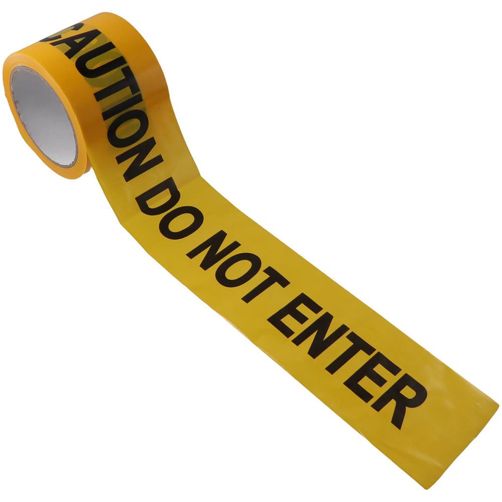 Do Not Enter Yellow Caution Tape Roll Halloween Caution Tape  High Quality   Danger/Hazardous Areas