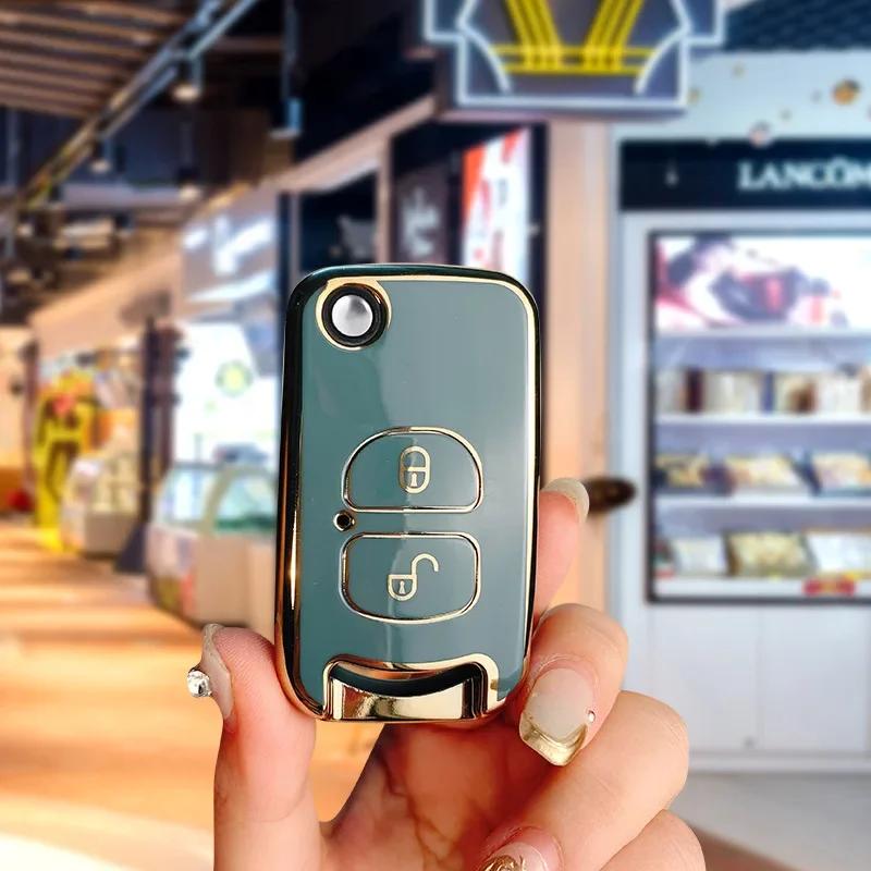 

Tpu Car Key Cover Remote Fobs Key Case Protector Keychain Holder For Faw Jh6/J6P/J6L Auto Accessory