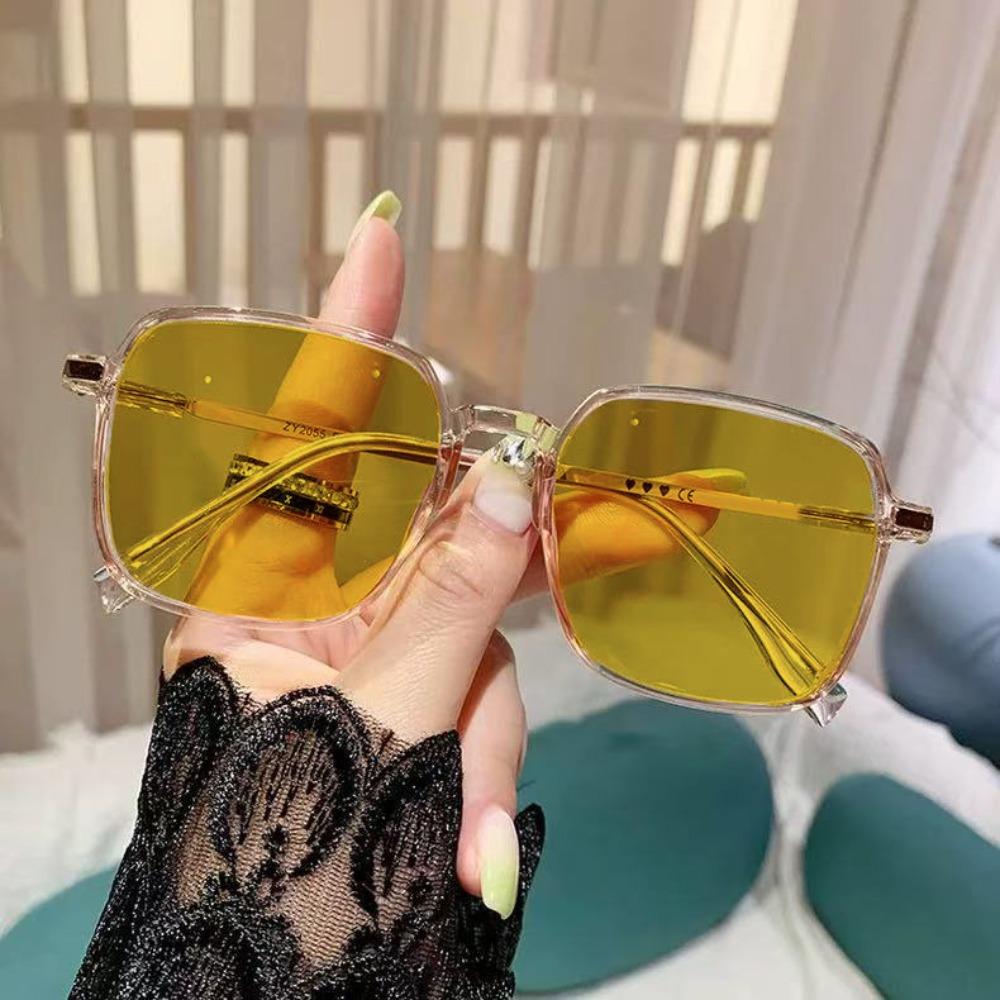 Mote Populære Oversized Nattbriller Myopi Briller Kvinner Menn Dag og Natt Syn Nærsynthetsbriller Lysne Kjøring om Natten