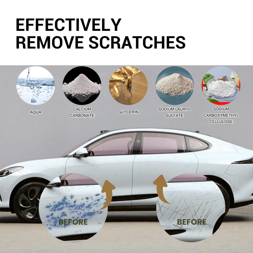 Car Scratch Remover Paint Care Tools Auto Body Grinding Compound Anti Scratch Wax Renovation Cleaning Brightening Repair Cream