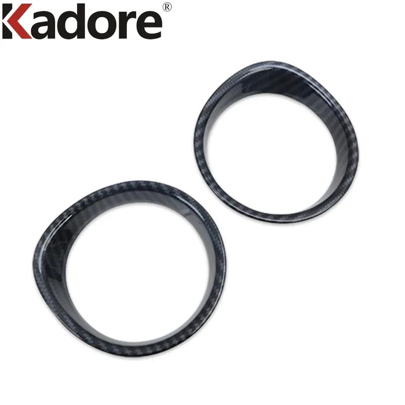 For Kia Cerato Forte K3    Carbon Fiber Car Front Side Air Condition Vent Outlet Cover Trim Interior Accessories