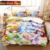 3D Anime Kawaii Girl World Dai Star Bedding Set Printed single Comforter Quilt Duvet Cover Pillow Case 3 Pieces Kids Adult Size