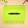 2 Pairs Leaf Scoops Hand Rakes Large Plastic Leaves Grabber Claws Yard Scoops for Picking Up Leaves Grass Lawn Clippings Twigs Debris