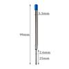 10Pcs L:3.9 In Ballpoint Pen Refills for Parker Pens Medium Point Blue Red Black Ink Rods for Writing Office Stationery