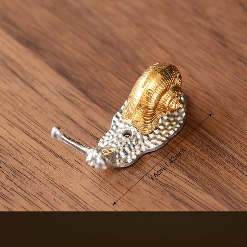 Durable Antique Snail Incense Burner Air Purification Metal Ornament Home Decoration Bonsai Incense Creative Crafts Figurines