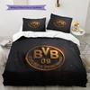 BVB092 Pattern Bedding Quilt Set  Home Decoration  Gift (1 * Duvet Cover + 2 * Pillowcase  Without Core)