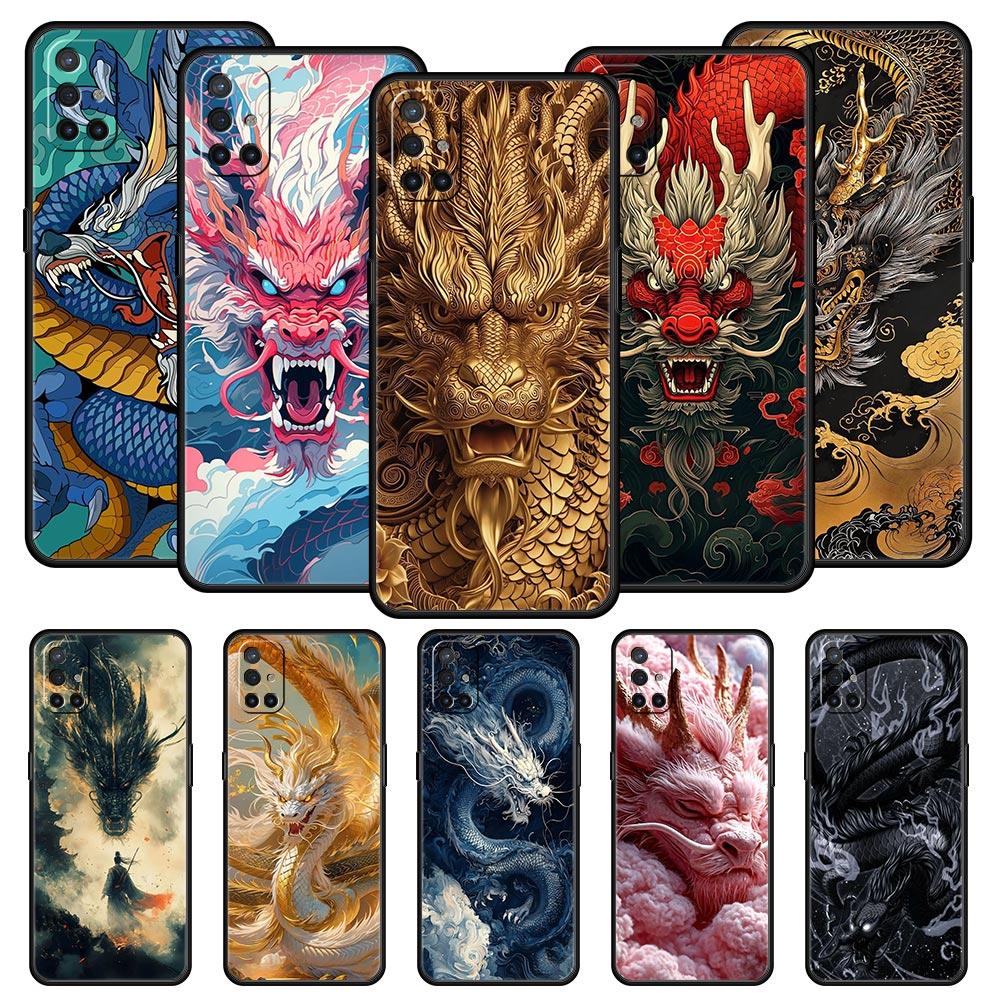 Cartoon Dragon Series Phone Case For OnePlus 13 12 11 10 9 8 7T Pro 13R 12R 10R 9RT 8T Nord N200 N30 2T CE 2 3 5G Lite Cover