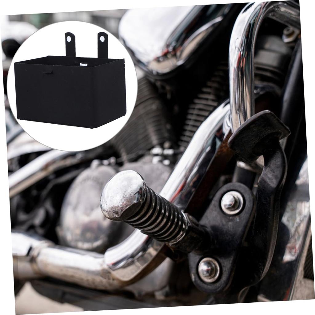 ABOOFAN Box Motocyklový Box Motocyklový Držiak ATV Držiak ATV Nosič ATV Úložný Priestor Železná Čierna