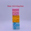 Mary Fashion Necklace Box Jewelry Packaging Box Pendant Jewelry Box Casualpure Color Earrings