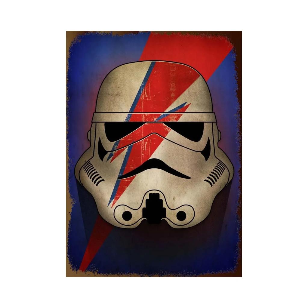 Miniso Classic Movie Metal Tin Sign Comics Posters and Prints Wall Art Picture for Living Room Home Decor