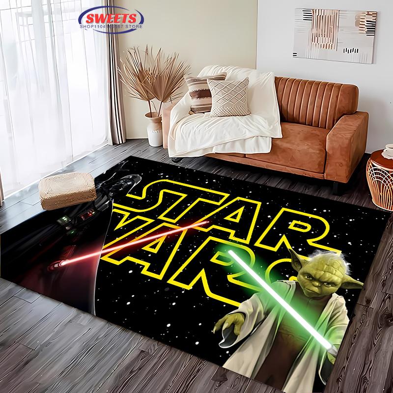 Next Day Shipping Classic L0G0 Printed Carpet,Living Room Bedroom Office Children's Room of Choice,Non-slip Machine Washable Mat