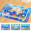 Water Mat For Cats 25.98x18.5 Inches Inflatable Pet Water Sensory Mat Interactive Cooling Cushion Non-Slip Tray Scratcher Toy