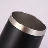 12OZ Stainless Steel Eggshell Cup Double Wall Insulated Vacuum Drinking Cup with Lids U-shaped Coffee Mug Thermal Cup for Coffee
