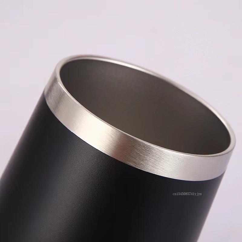 12OZ Stainless Steel Eggshell Cup Double Wall Insulated Vacuum Drinking Cup with Lids U-shaped Coffee Mug Thermal Cup for Coffee