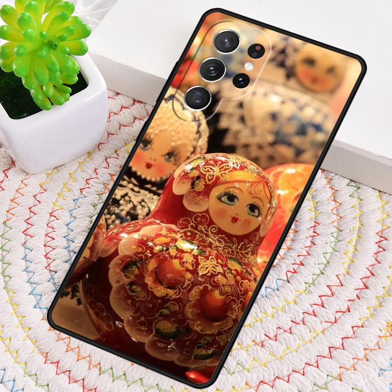 Russian Nesting Doll TPU Phone Case For Samsung Galaxy note 10 pro S26 S25 S24 S23 S22 Ultra Plus S21 FE S20 Shockproof Cover