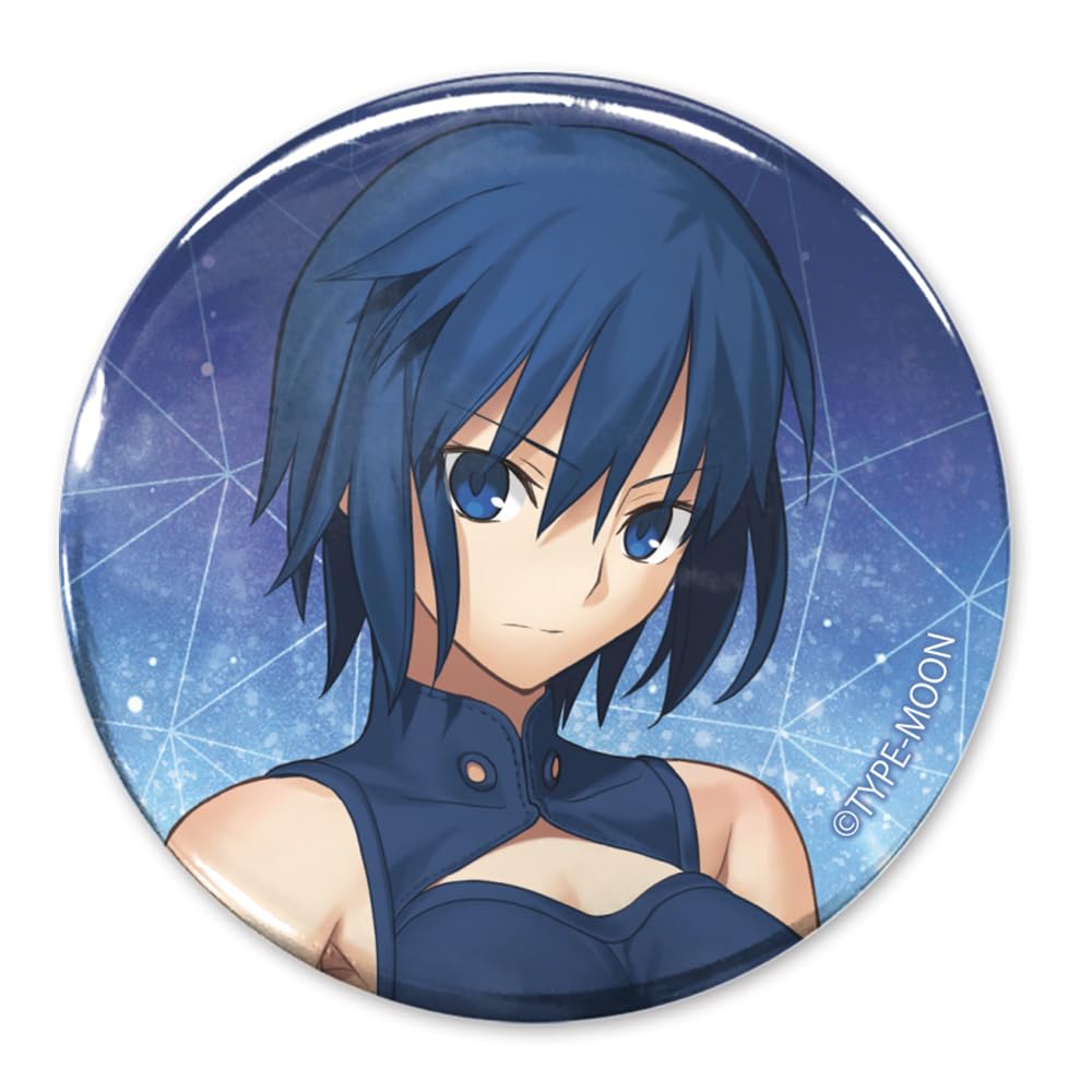 

2D Cospa Tsukihime piece of blue glass Ciel 65mm can badge [Official] -A moon-