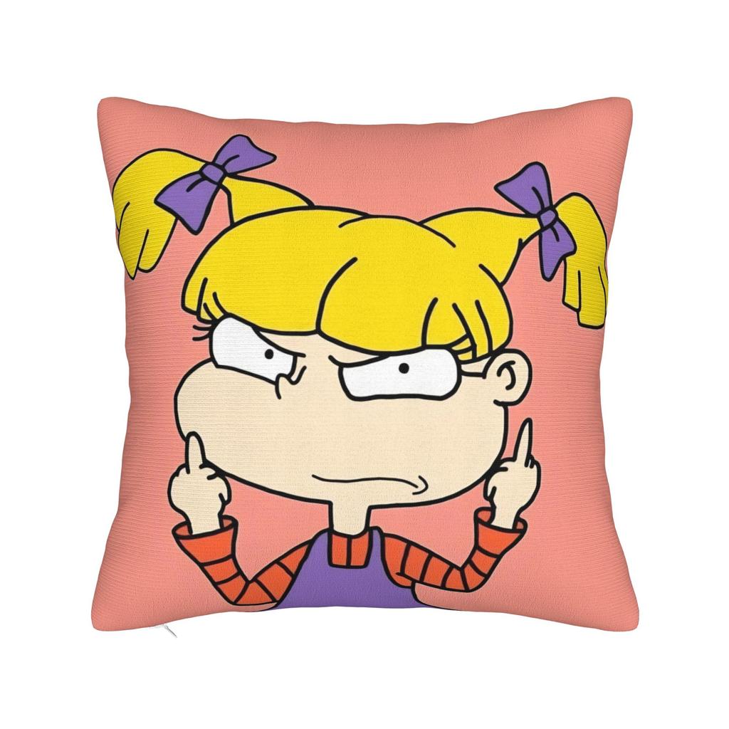 Cartoon R-Rugrats Pillowcase Merch Printed Cushion Cover Decorative Pillow Case Cover Home Multi Size