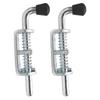 2PCS 6 Inch Spring Loaded Latch Pin Heavy Duty Latch Pin Door Lock for Tailgate Trailer Carriage Garage