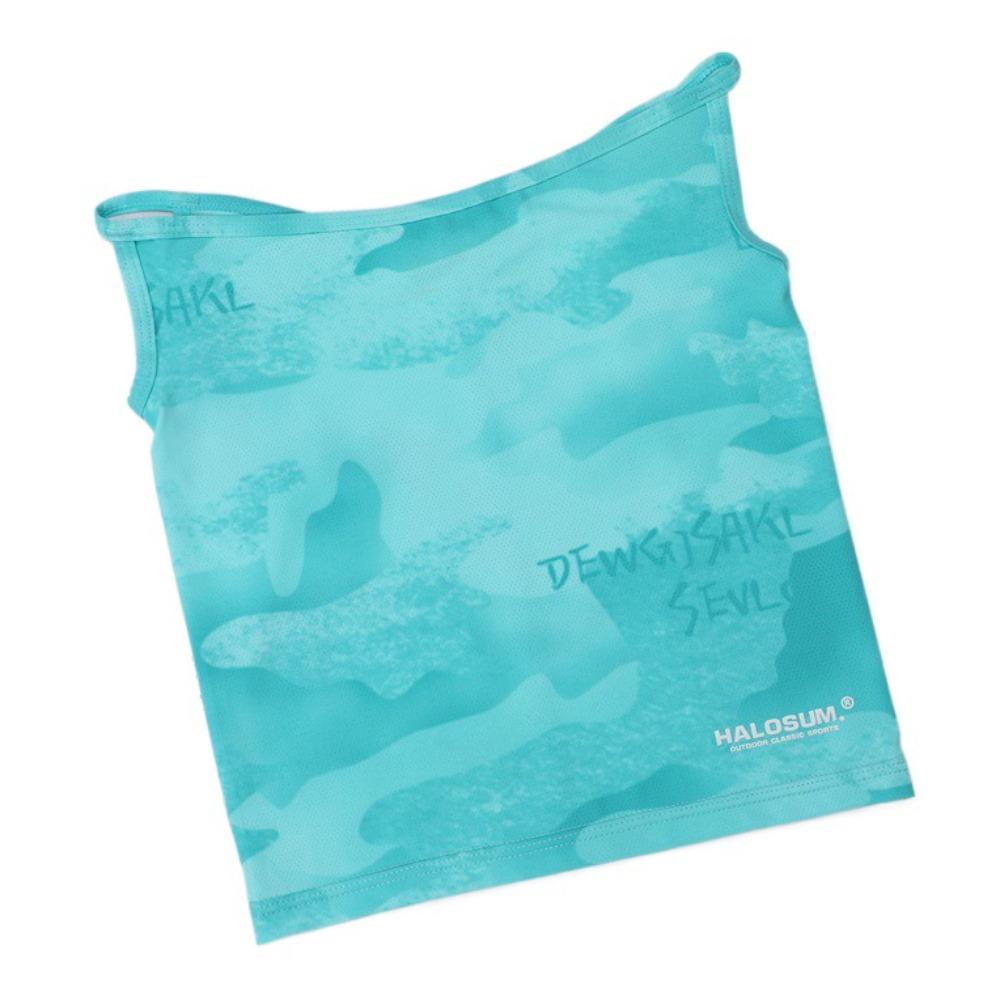UV Protection Sunshade Veil Face Cover Ear Hanging Ice Silk Face Mask Sunscreen Face Mask  Fishing