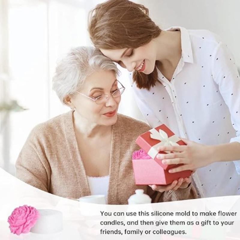 Silikonové formy na výrobky Opakovaně použitelné odlitky Epoxidové formy 3D výroba svíček Jemné silikonové DIY 3D ruční výrobky Roztomilé formy