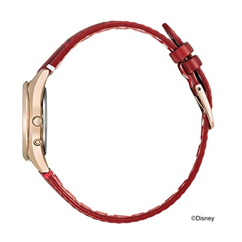Citizen Exceed "CITIZEN Disney Collection" EXCEED Eco-Drive Radio-Controlled Watch, Direct Flight, Women's, Red, Limited to 600 pieces worldwide, ES93