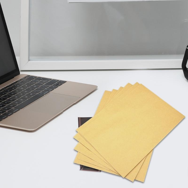 50Pcs Self Seal Envelopes No Window Envelopes File Envelopes For Documents File, Meeting Paper, Receipt, Picture, Photo